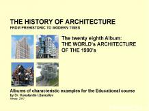 THE WORLD’s ARCHITECTURE OF THE 1990’s / The history of Architecture from Prehis