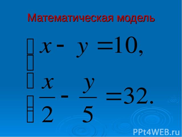 Математическая модель