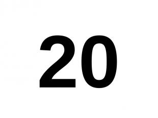 20 20.