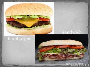 hamburger sandwich