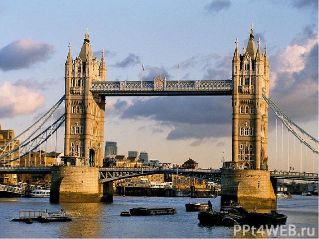 … is the most famous bridge in London. USE: Westminster Abbey, the Houses of Parliament, Big Ben, the Tower of London, Tower Bridge