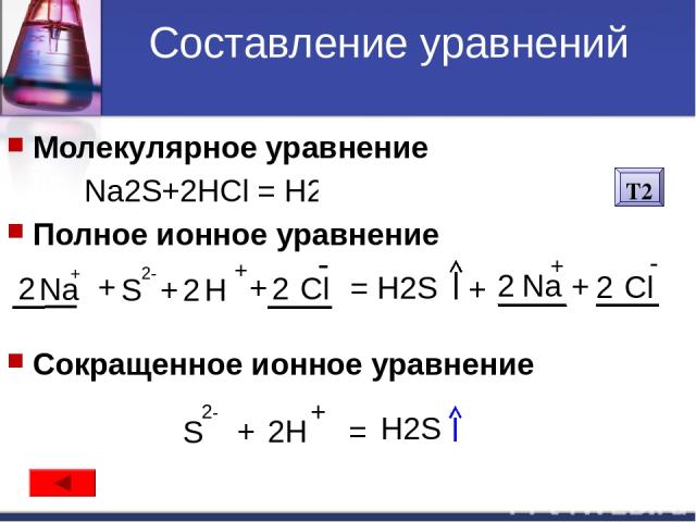 Ba s уравнение