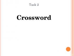 Task 2 Crossword
