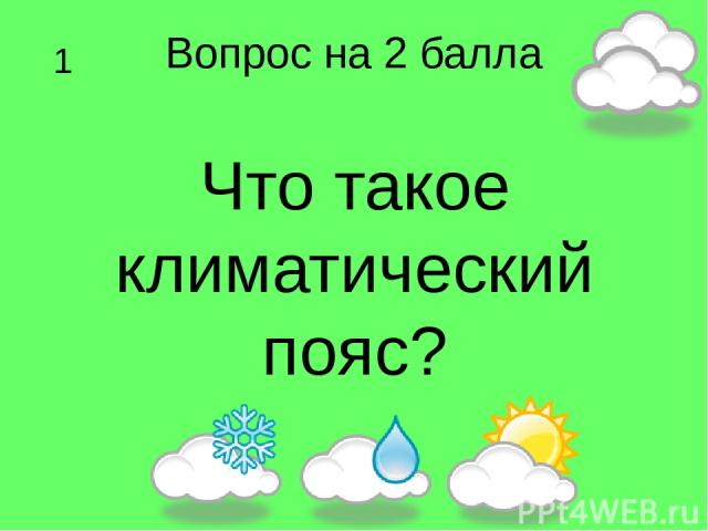 Вопрос на 1 балл Как называется слой атмосферы, где формируется погода? 4