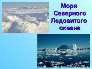 Моря Северного Ледовитого океана
