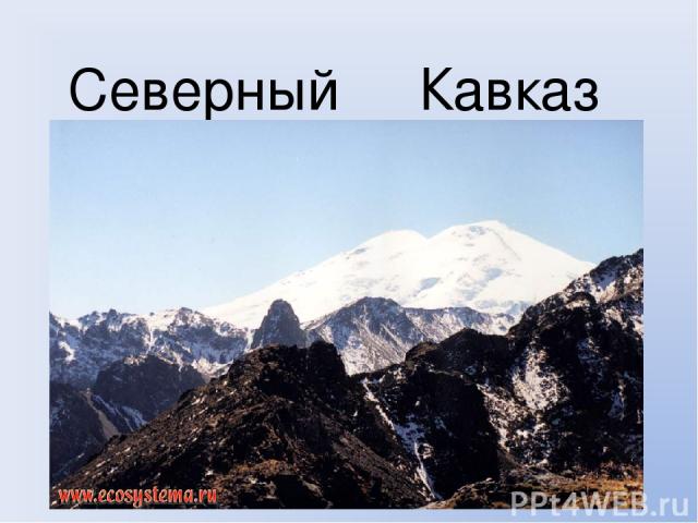 Северный Кавказ Общая характеристика