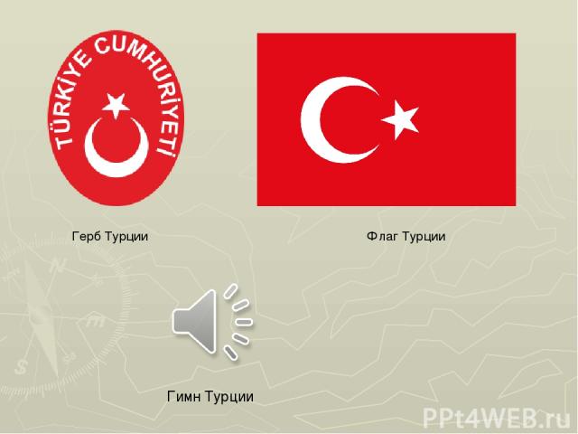 Флаг Турции Герб Турции Гимн Турции