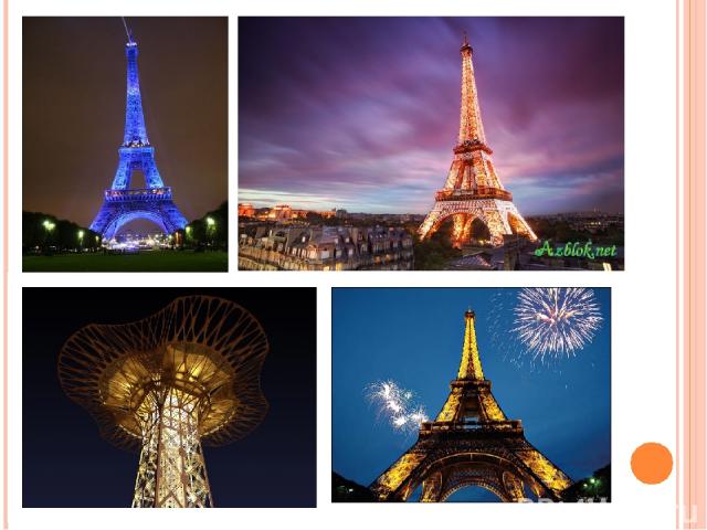 Ночью символ Парижа выглядит просто великолепно…