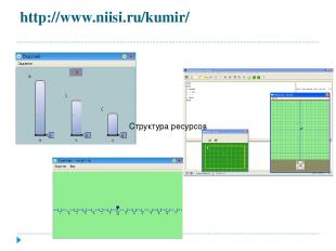 http://www.niisi.ru/kumir/ Структура ресурсов
