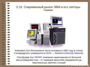 Компания Sun Microsystems была основана в 1982 году в стенах Стенфордского униве