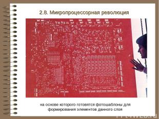 2.8. Микропроцессорная революция на основе которого готовятся фотошаблоны для фо