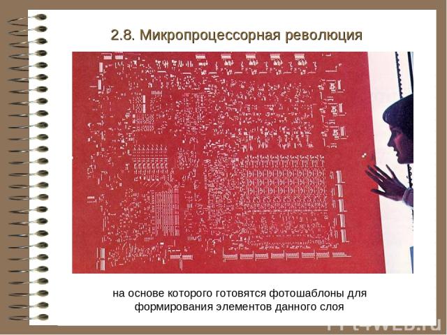 2.8. Микропроцессорная революция на основе которого готовятся фотошаблоны для формирования элементов данного слоя