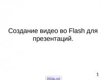 Flash видео