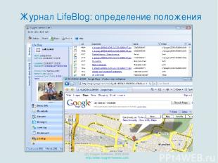 (C) Oxygen Software, 2000-2009 http://www.oxygen-forensic.com Журнал LifeBlog: о