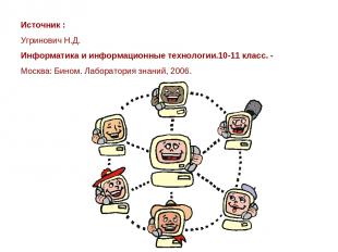 Источник : Угринович Н.Д. Информатика и информационные технологии.10-11 класс. -