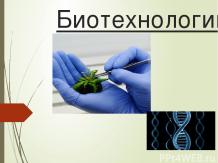 биотехнологии