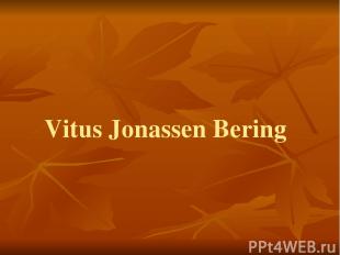 Vitus Jonassen Bering