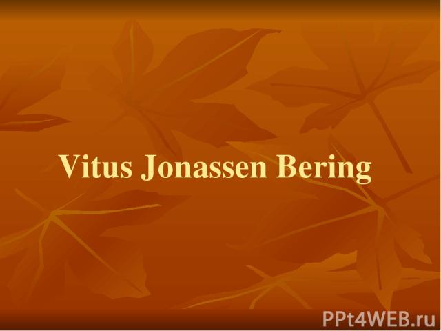 Vitus Jonassen Bering