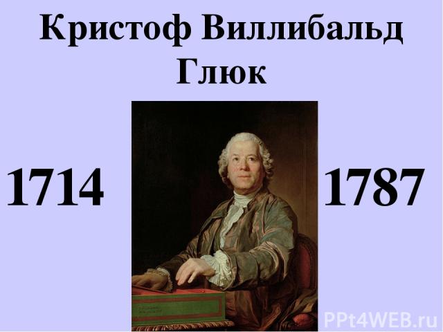 Кристоф Виллибальд Глюк 1714 1787