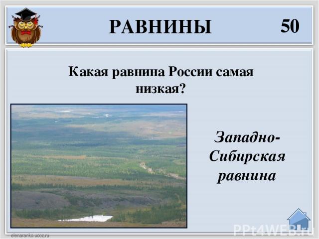 Тест великие равнины россии. Самая низкая равнина России. Самые низкие равнины.