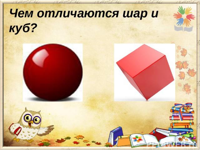 Чем отличаются шар и куб?