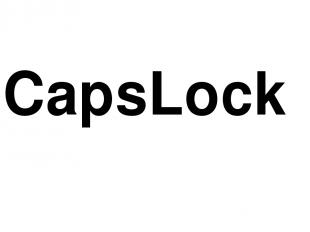 CapsLock