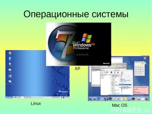 Операционные системы Linux Mac OS XP