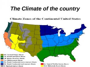 The Climate of the country