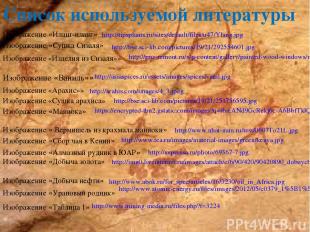Список используемой литературы Изображение «Иланг-иланг» http://tipsplants.ru/si