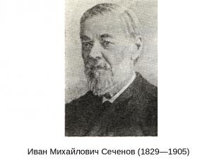 Иван Михайлович Сеченов (1829—1905)
