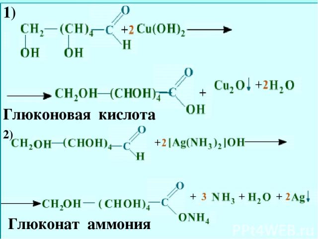 Глюконат аммония Глюконовая кислота 1) 2)