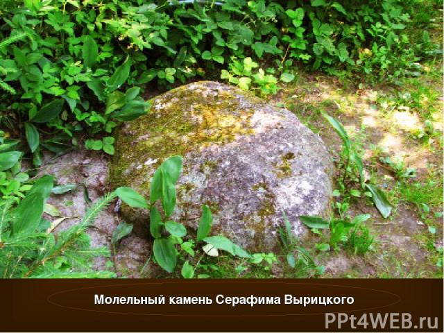 Молельный камень Серафима Вырицкого