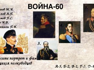 ВОЙНА-90 Несмотря на требование царя дать новое сражение, Кутузов на военном сов