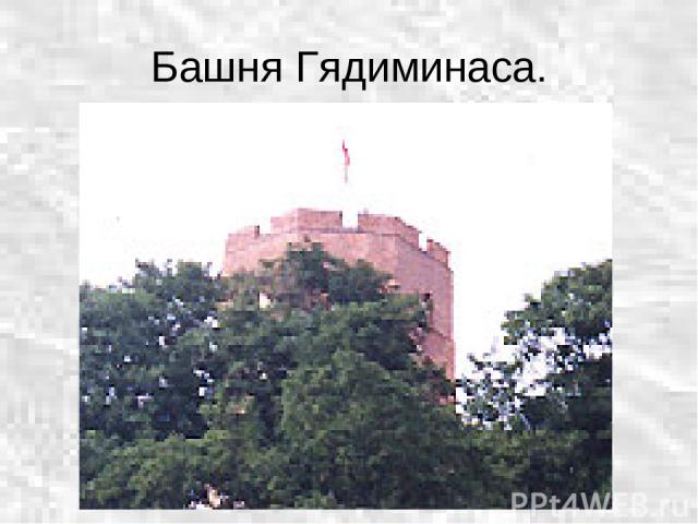 Башня Гядиминаса.