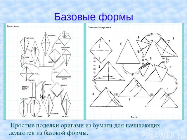 Оригами геометрия бумажного листа проект