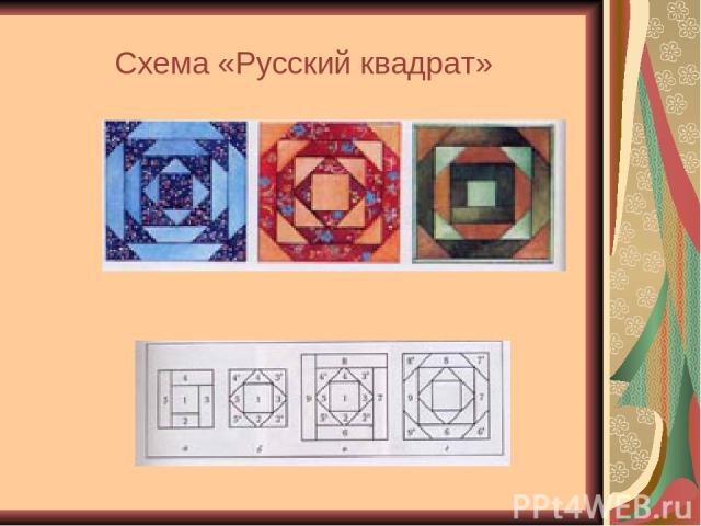 Схема «Русский квадрат»