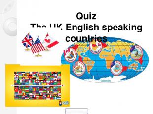 Quiz The UK English speaking countries 900igr.net