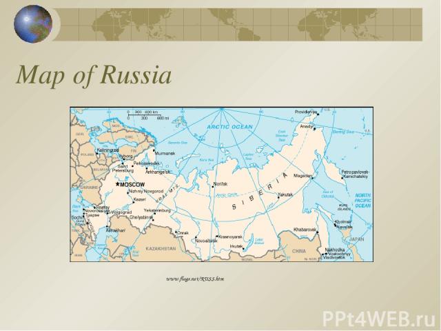 Map of Russia www.flags.net/RUSS.htm