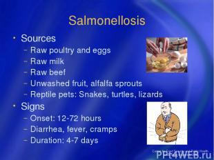 Center for Food Security and Public Health Iowa State University 2004 Salmonello