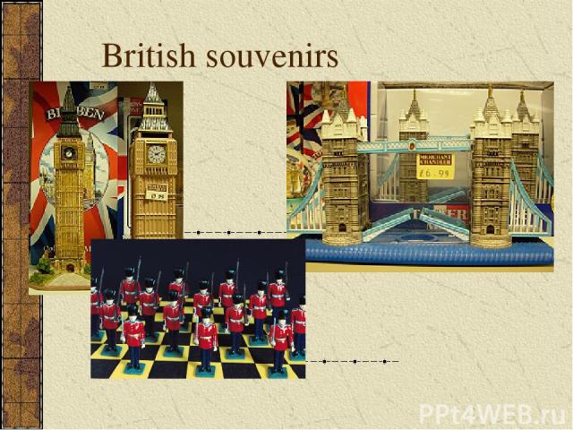 British souvenirs