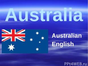 Australia Australian English