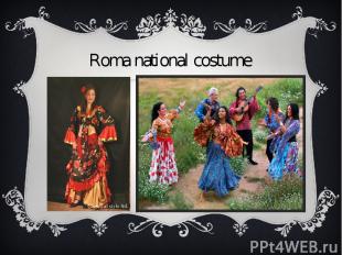 Roma national costume