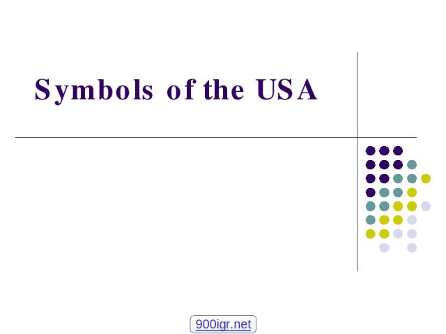 Symbols of the USA 900igr.net