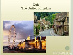 Quiz The United Kingdom