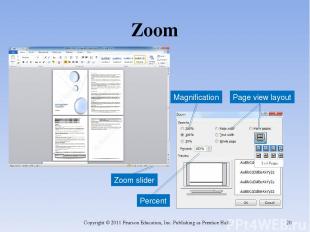 Zoom Copyright © 2011 Pearson Education, Inc. Publishing as Prentice Hall. * Per