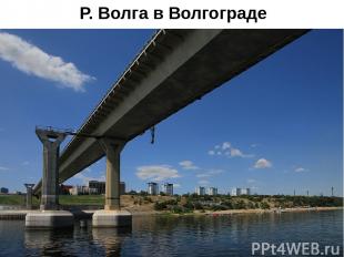 Р. Волга в Волгограде