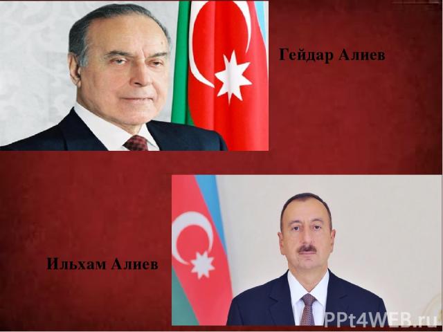 Гейдар Алиев Ильхам Алиев