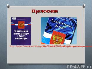 Рис.1 Закон Российской Федерации №149-Ф3 «Об информации, информационных технолог