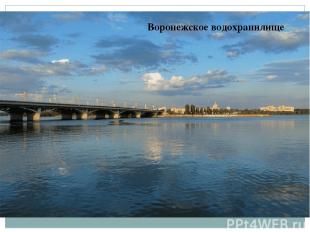 Воронежское водохранилище