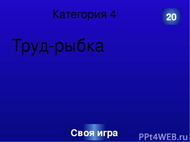 Категория 5 Золушка 30 Категория Ваш ответ